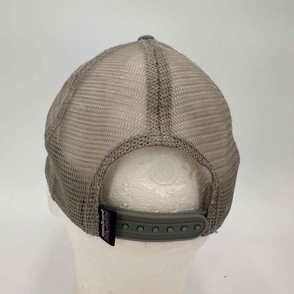 Patagonia Lavender Unisex Logo Patch Adjustable Strap Mesh Hat One Size - Picture 5 of 9